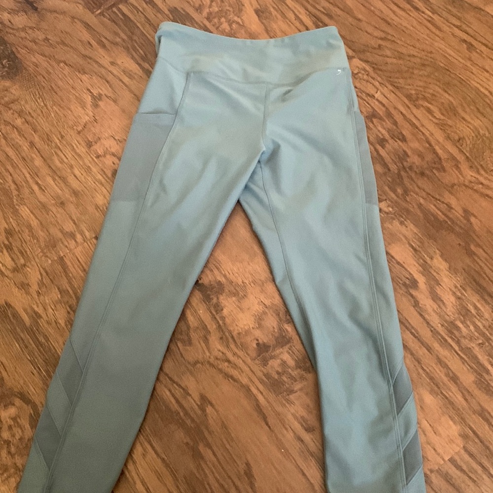 Teal Capri Leggings